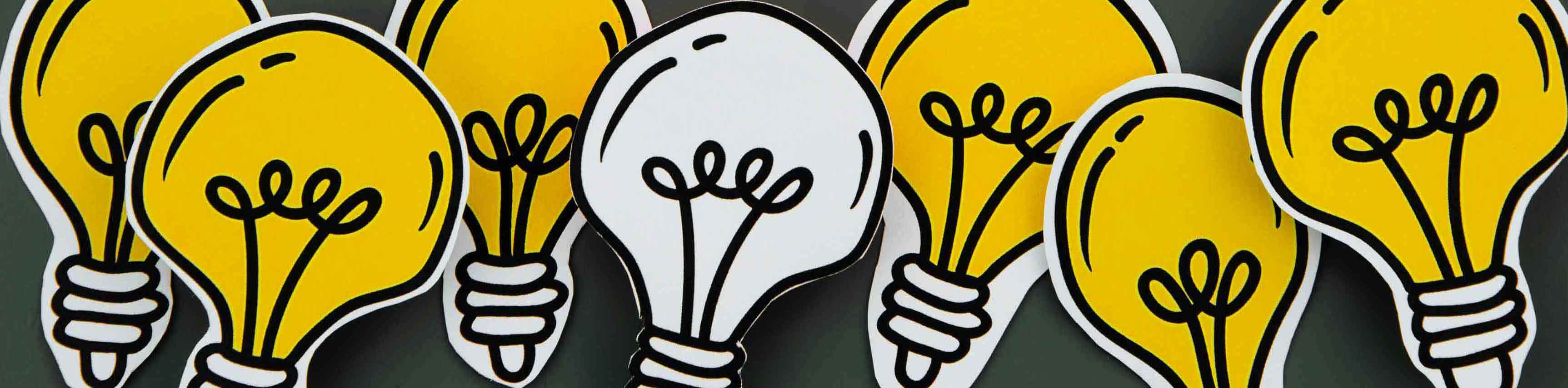 Photo of lightbulbs