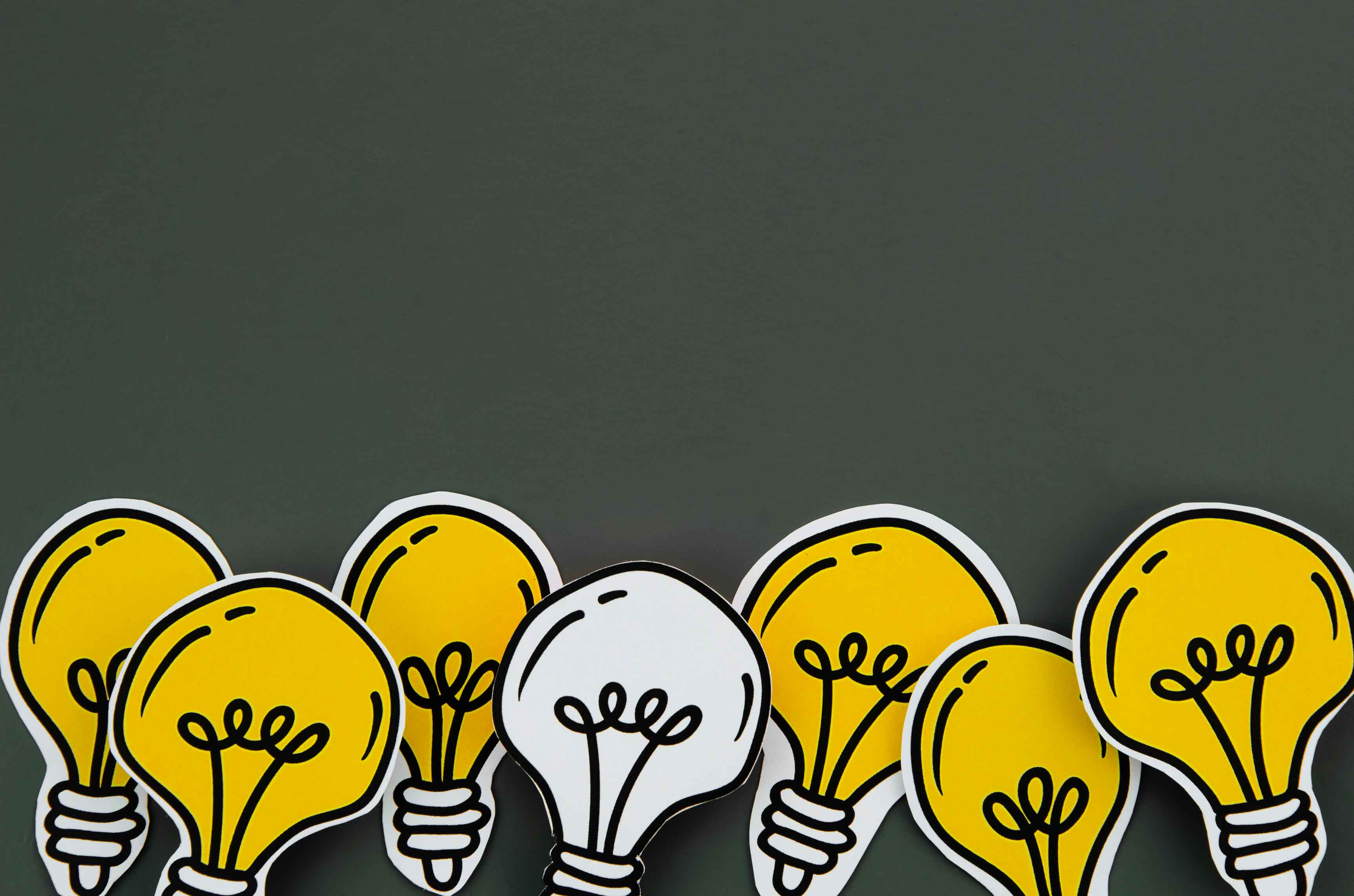 Photo of lightbulbs